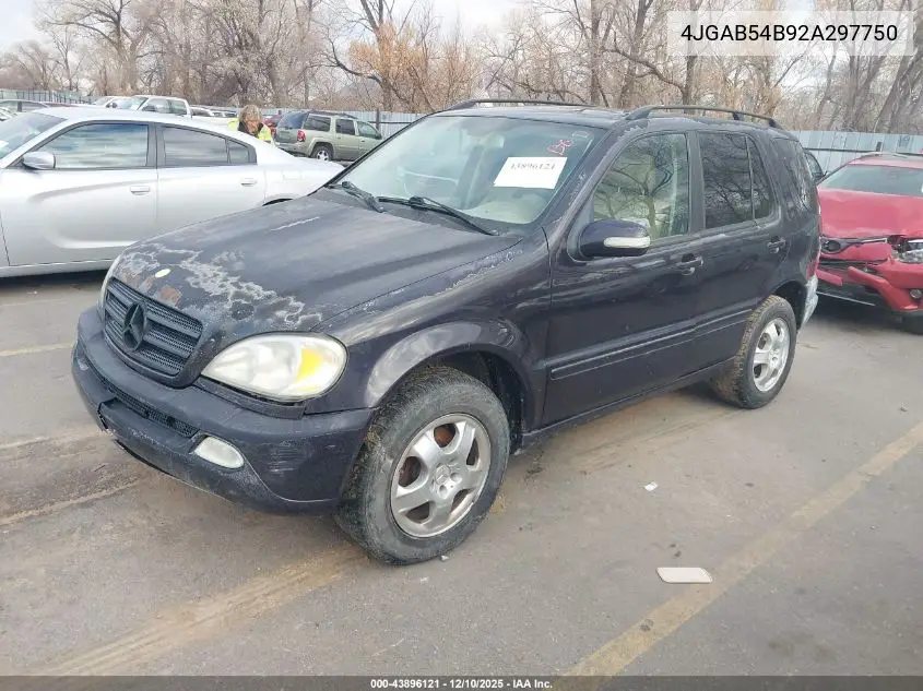 4JGAB54B92A297750 2002 Mercedes Benz Other