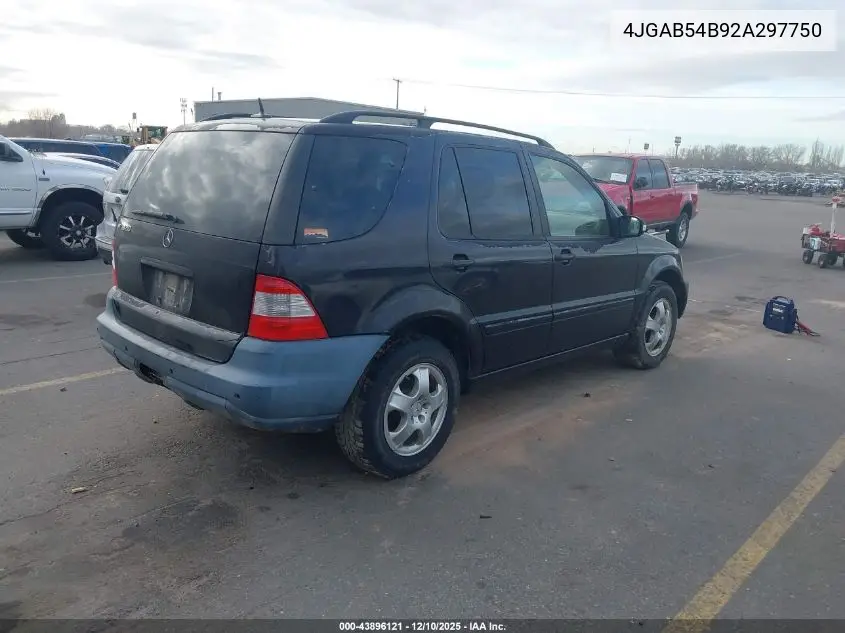 4JGAB54B92A297750 2002 Mercedes Benz Other