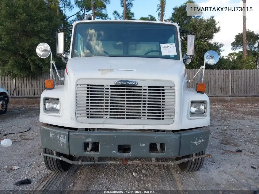 2002 Freightliner Medium Conventional Fl70 VIN: 1FVABTAKX2HJ73615 Lot: 43897697
