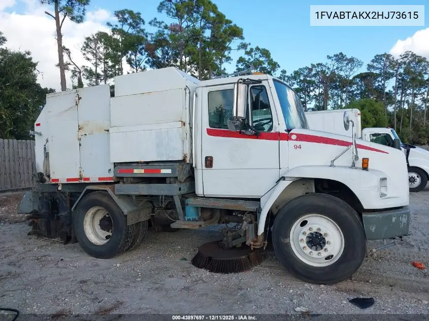 2002 Freightliner Medium Conventional Fl70 VIN: 1FVABTAKX2HJ73615 Lot: 43897697