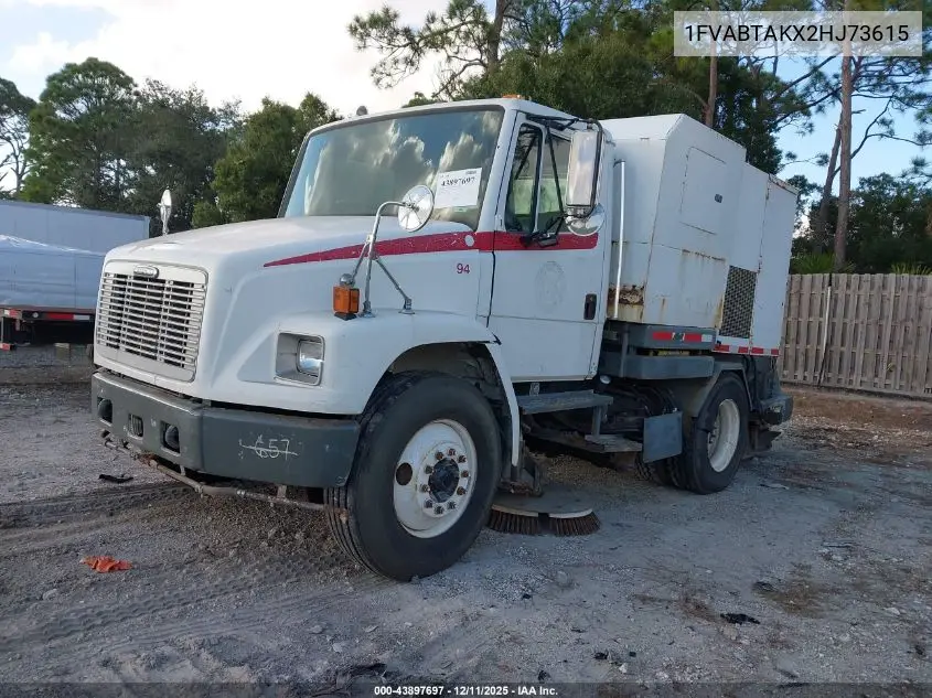 2002 Freightliner Medium Conventional Fl70 VIN: 1FVABTAKX2HJ73615 Lot: 43897697