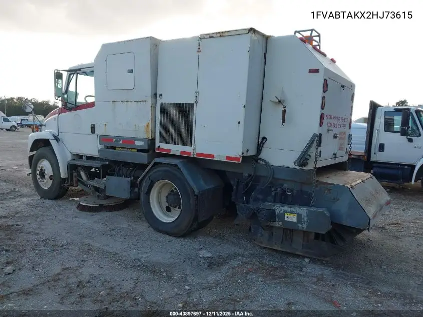 2002 Freightliner Medium Conventional Fl70 VIN: 1FVABTAKX2HJ73615 Lot: 43897697