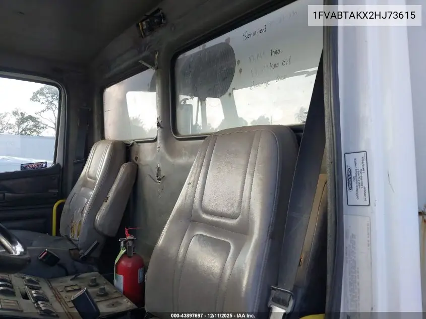 2002 Freightliner Medium Conventional Fl70 VIN: 1FVABTAKX2HJ73615 Lot: 43897697