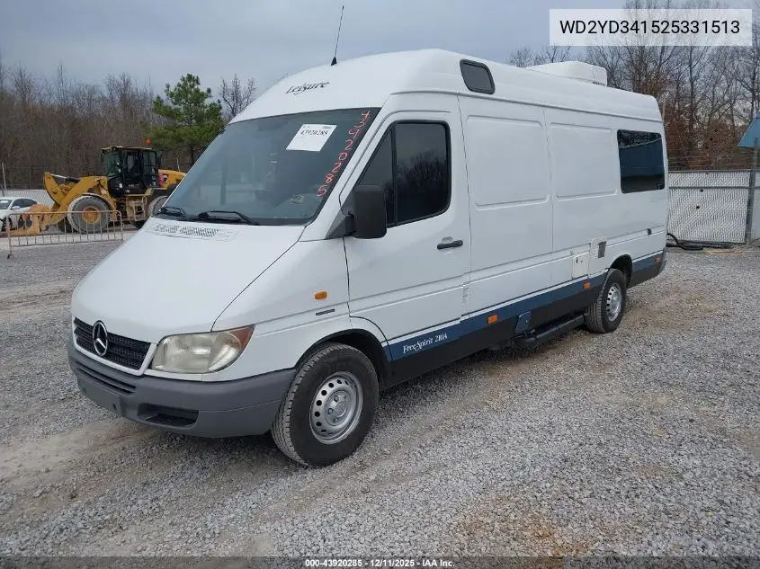 WD2YD341525331513 2002 Freightliner Sprinter 2500