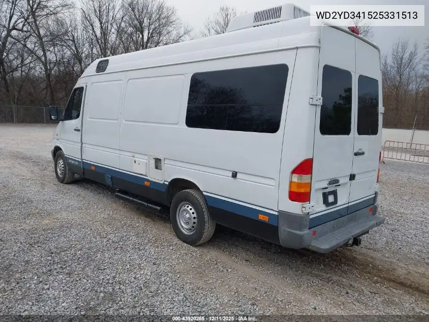 WD2YD341525331513 2002 Freightliner Sprinter 2500