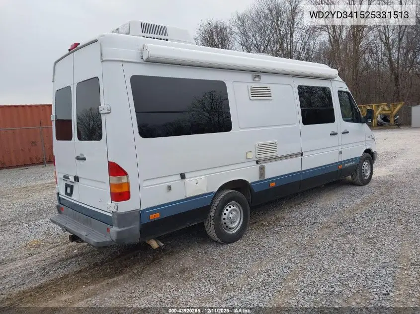 WD2YD341525331513 2002 Freightliner Sprinter 2500