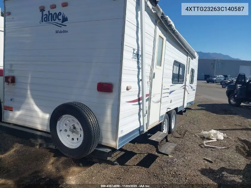 4XTTG23263C140587 2003 Thor Tl 23Ft