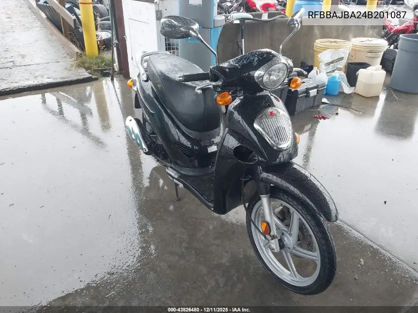 RFBBAJBA24B201087 2004 Kymco Usa Inc People 150