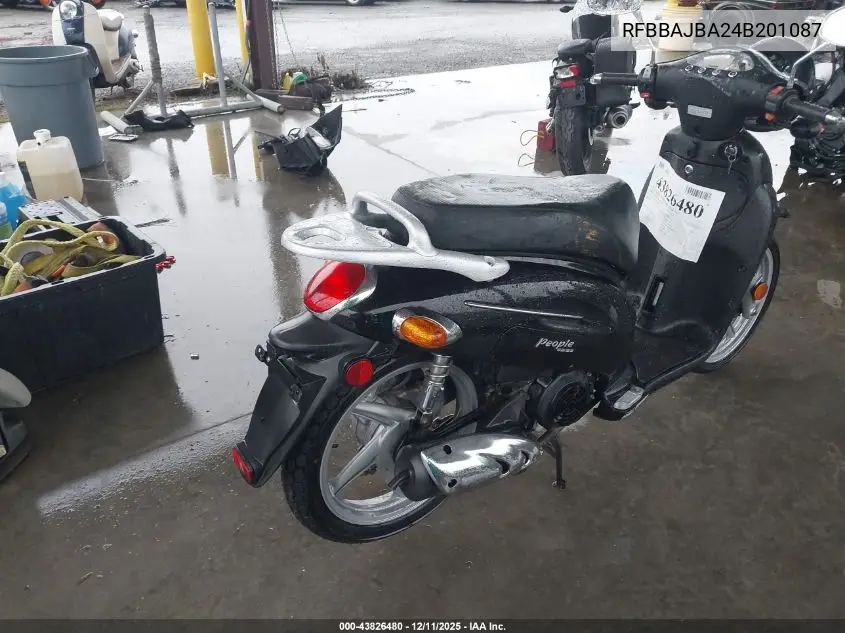 RFBBAJBA24B201087 2004 Kymco Usa Inc People 150
