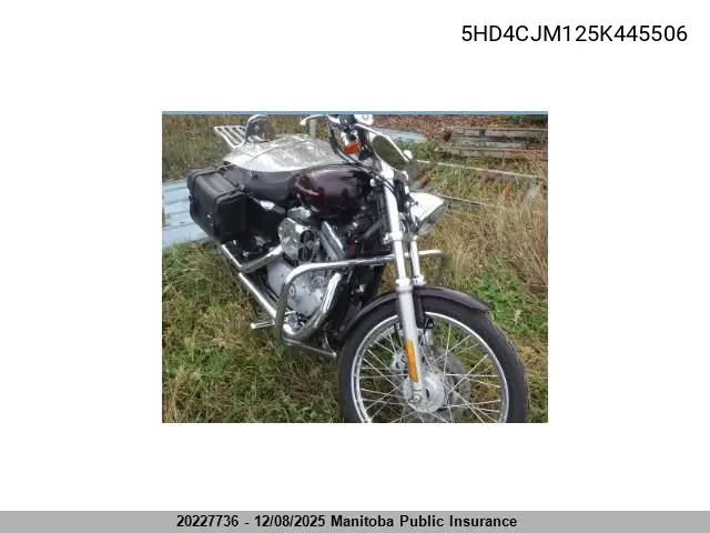 5HD4CJM125K445506 2005 Harley Davidson Xls883C Custom