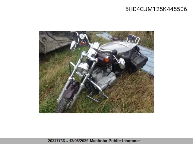 5HD4CJM125K445506 2005 Harley Davidson Xls883C Custom