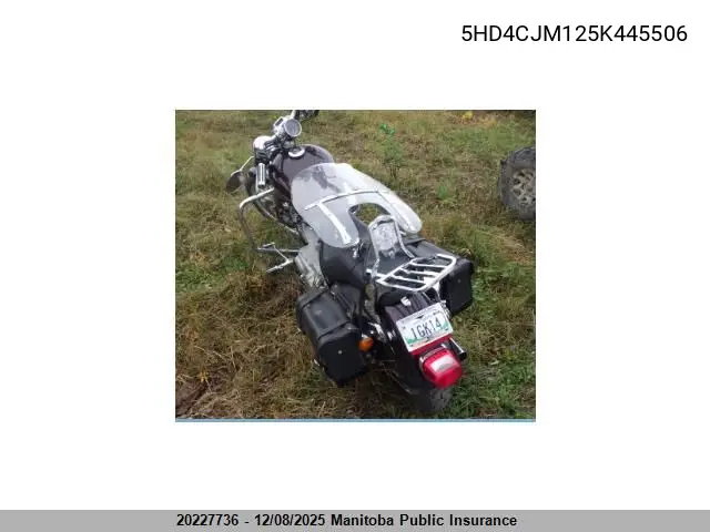 5HD4CJM125K445506 2005 Harley Davidson Xls883C Custom