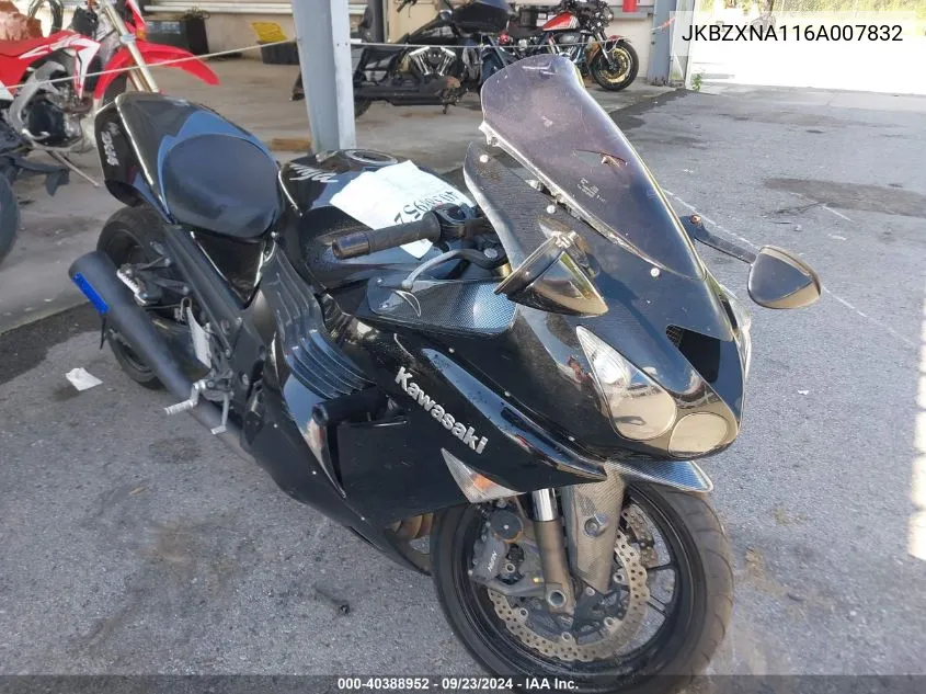 JKBZXNA116A007832 2006 Kawasaki Zx1400 A