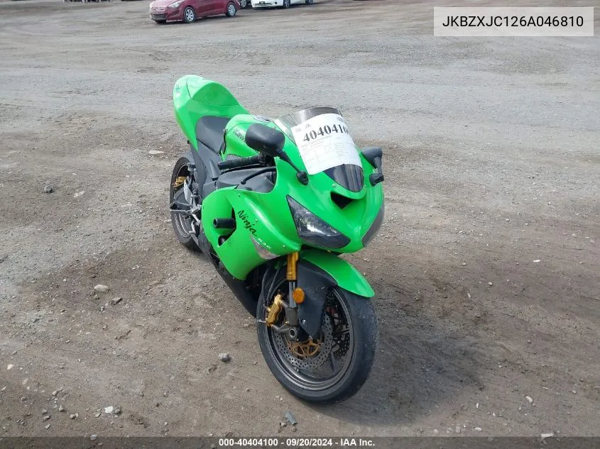 JKBZXJC126A046810 2006 Kawasaki Zx636 C1