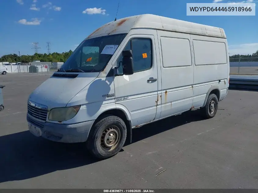 WDYPD644465918966 2006 Freightliner Sprinter 2500