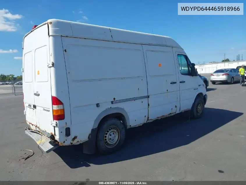 WDYPD644465918966 2006 Freightliner Sprinter 2500