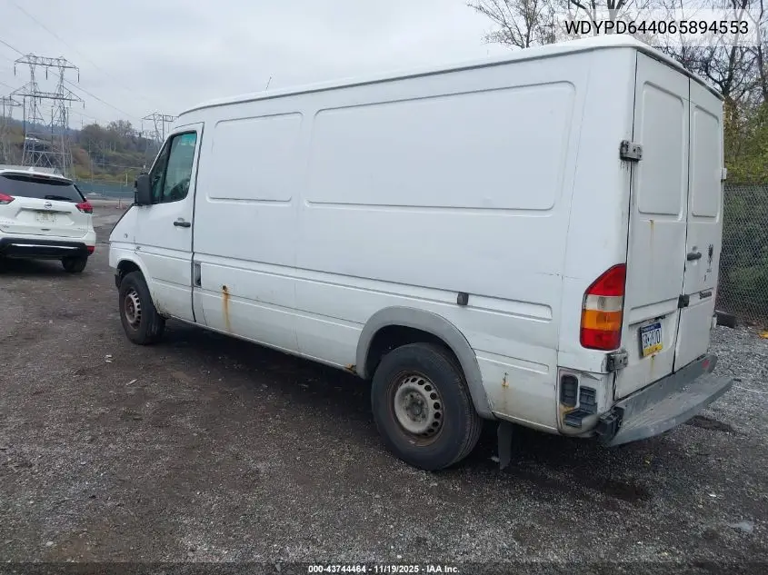 WDYPD644065894553 2006 Freightliner Sprinter 2500