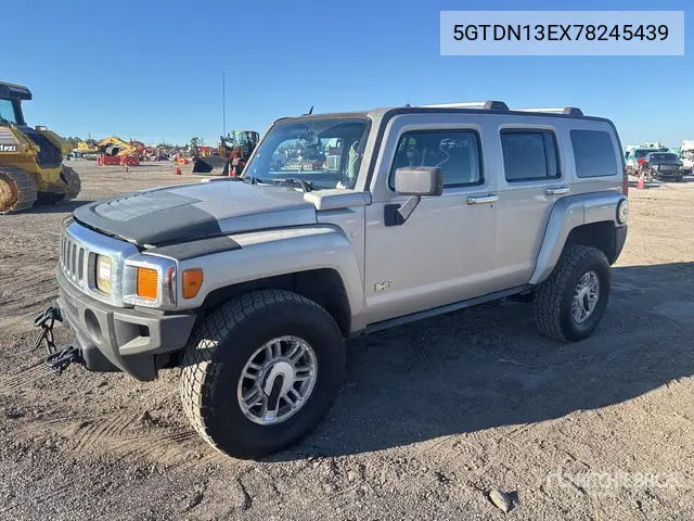 5GTDN13EX78245439 2007 H 3 2007 Hummer H3 4Wd Suv