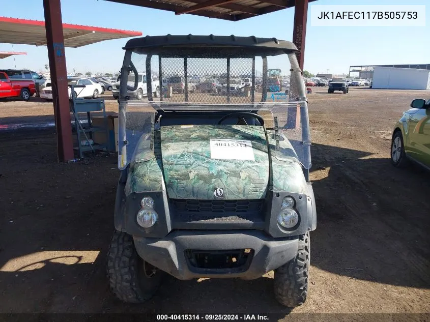 JK1AFEC117B505753 2007 Kawasaki Kaf400 C