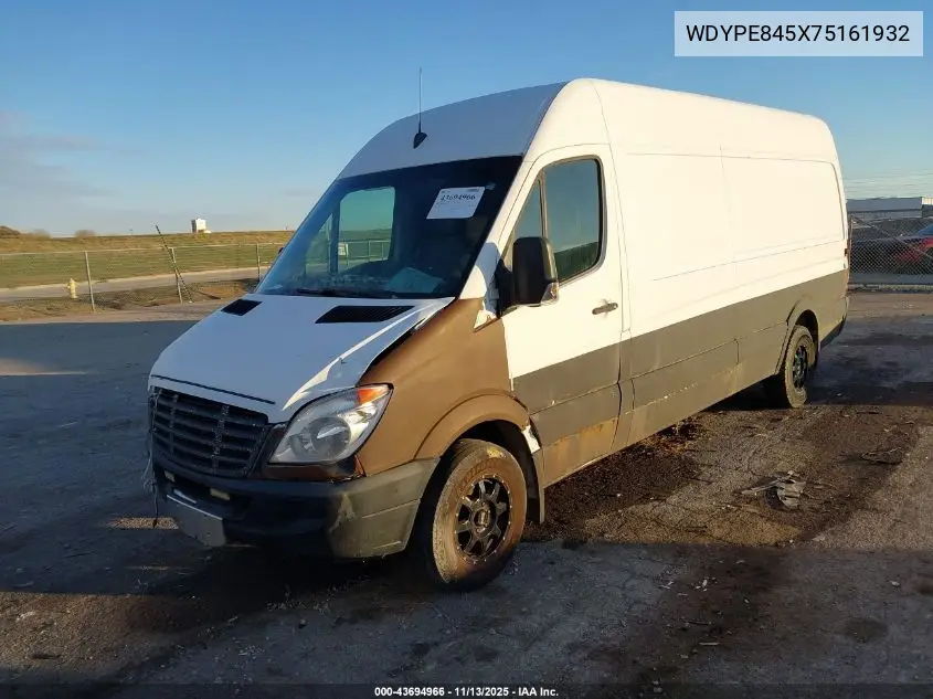 WDYPE845X75161932 2007 Freightliner Sprinter 2500