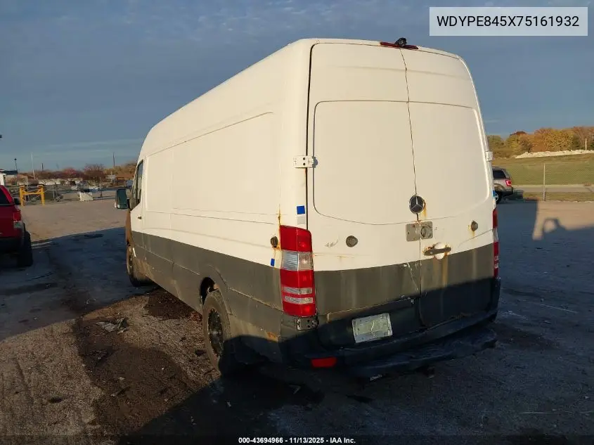 WDYPE845X75161932 2007 Freightliner Sprinter 2500