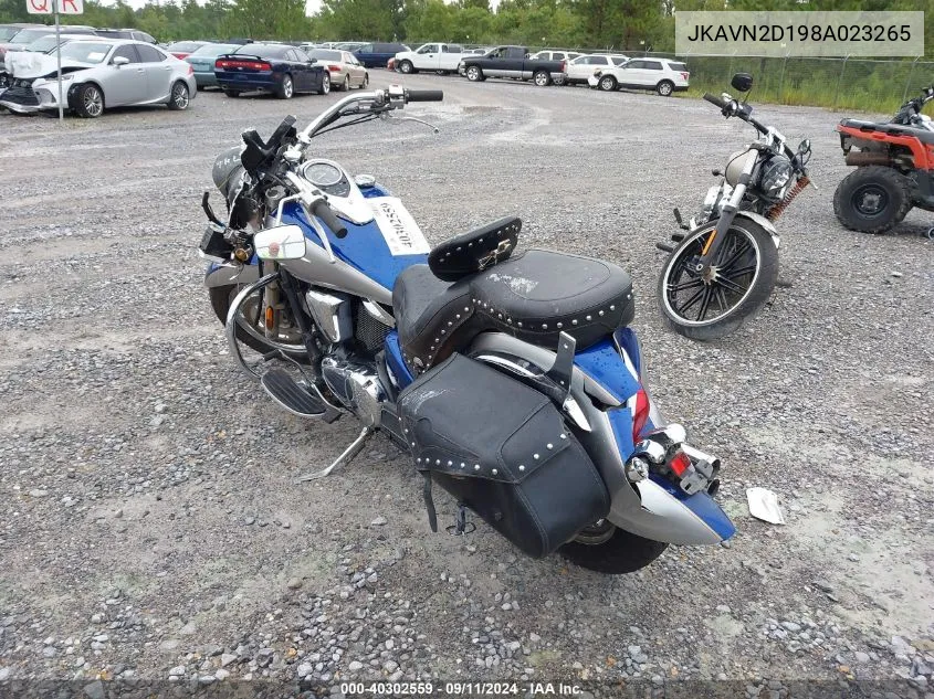 JKAVN2D198A023265 2008 Kawasaki Vn900 D