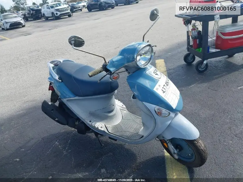 RFVPAC60881000165 2008 Genuine Scooter Co. Buddy 150/St Tropez