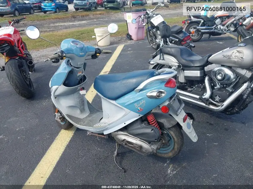 RFVPAC60881000165 2008 Genuine Scooter Co. Buddy 150/St Tropez
