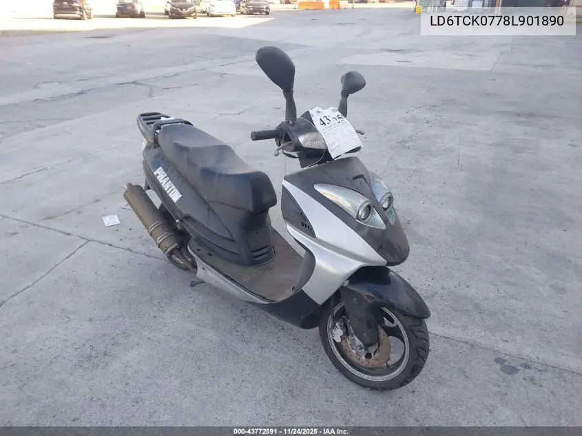 LD6TCK0778L901890 2008 Zhejiang Scooter