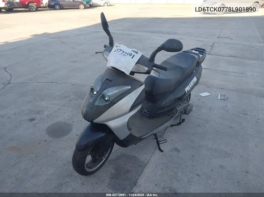 LD6TCK0778L901890 2008 Zhejiang Scooter