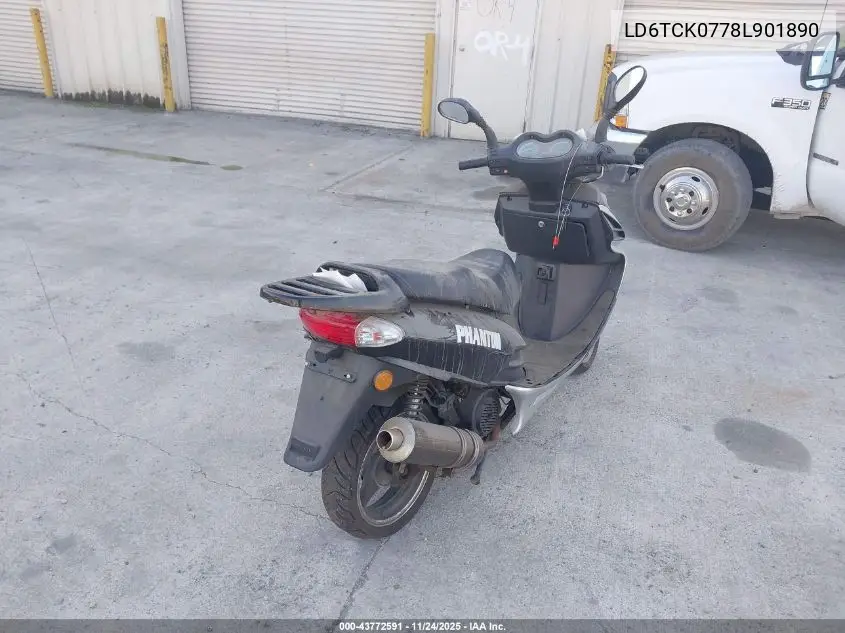 LD6TCK0778L901890 2008 Zhejiang Scooter