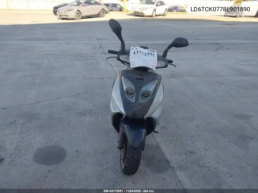 LD6TCK0778L901890 2008 Zhejiang Scooter