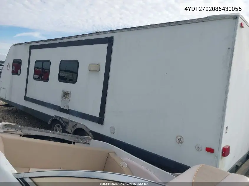 4YDT2792086430055 2008 Freedom Lite Travel Trailer