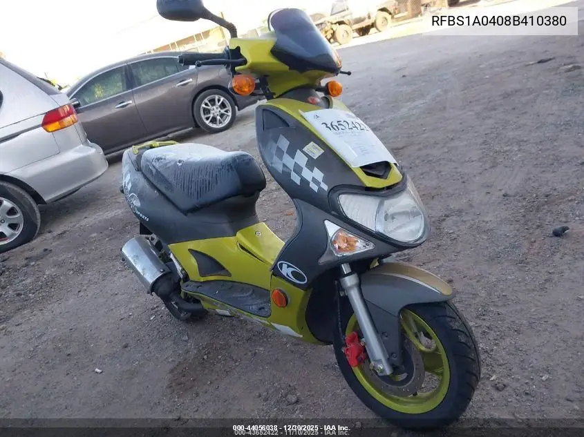 RFBS1A0408B410380 2008 Kymco Usa Inc Super 9 50