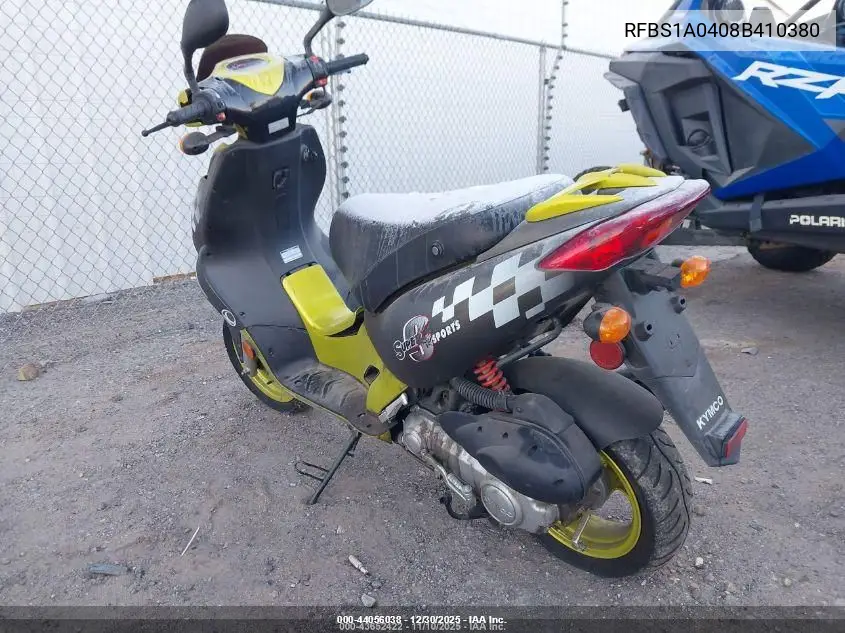 RFBS1A0408B410380 2008 Kymco Usa Inc Super 9 50