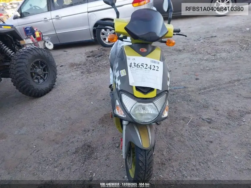RFBS1A0408B410380 2008 Kymco Usa Inc Super 9 50