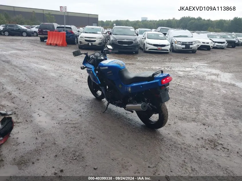 JKAEXVD109A113868 2009 Kawasaki Ex500 D