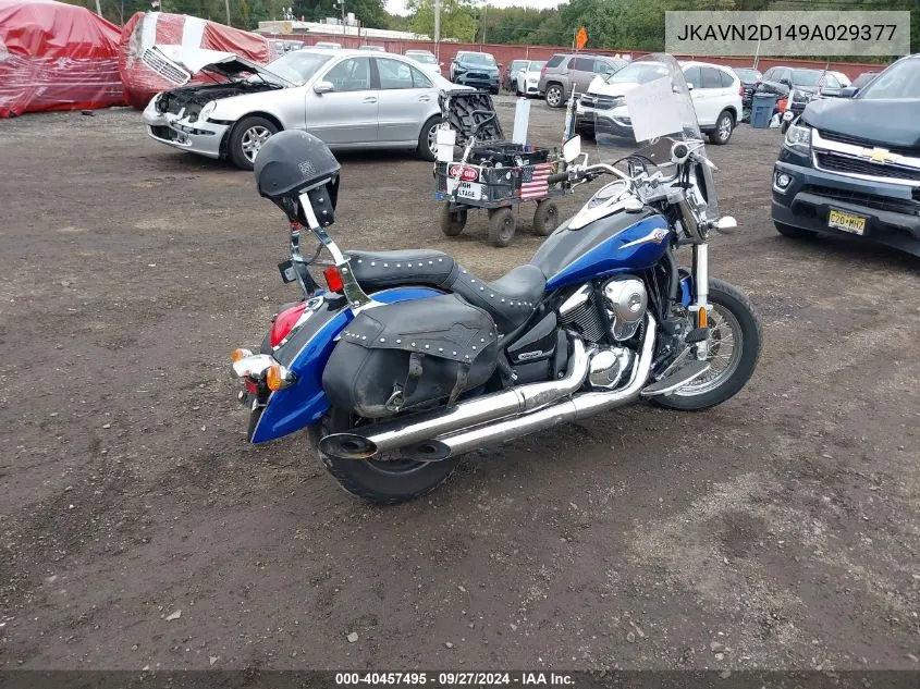 JKAVN2D149A029377 2009 Kawasaki Vn900 D