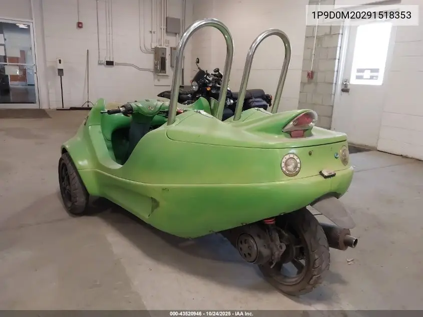 1P9D0M20291518353 2009 Adventure Lb150T-12