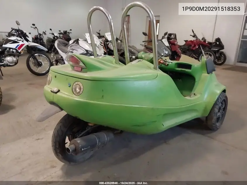 1P9D0M20291518353 2009 Adventure Lb150T-12