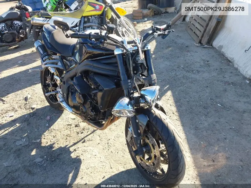 SMT500PK29J386278 2009 Triumph Motorcycle Speed Triple