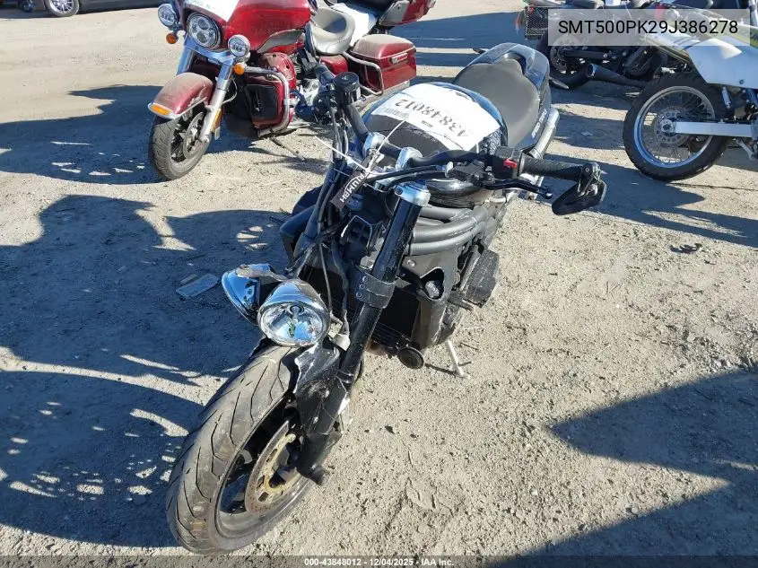 SMT500PK29J386278 2009 Triumph Motorcycle Speed Triple