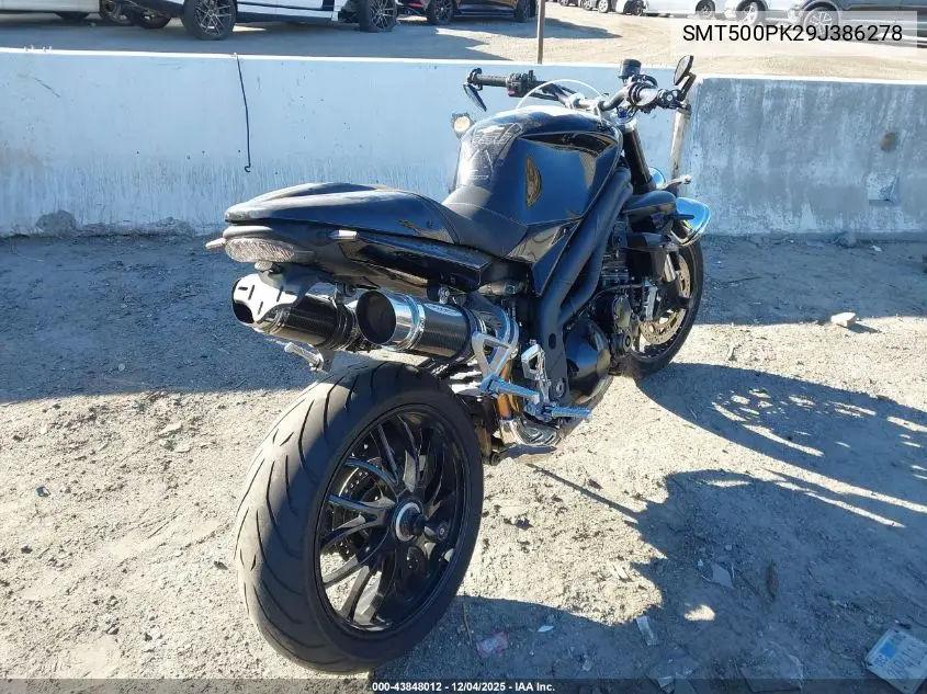 SMT500PK29J386278 2009 Triumph Motorcycle Speed Triple