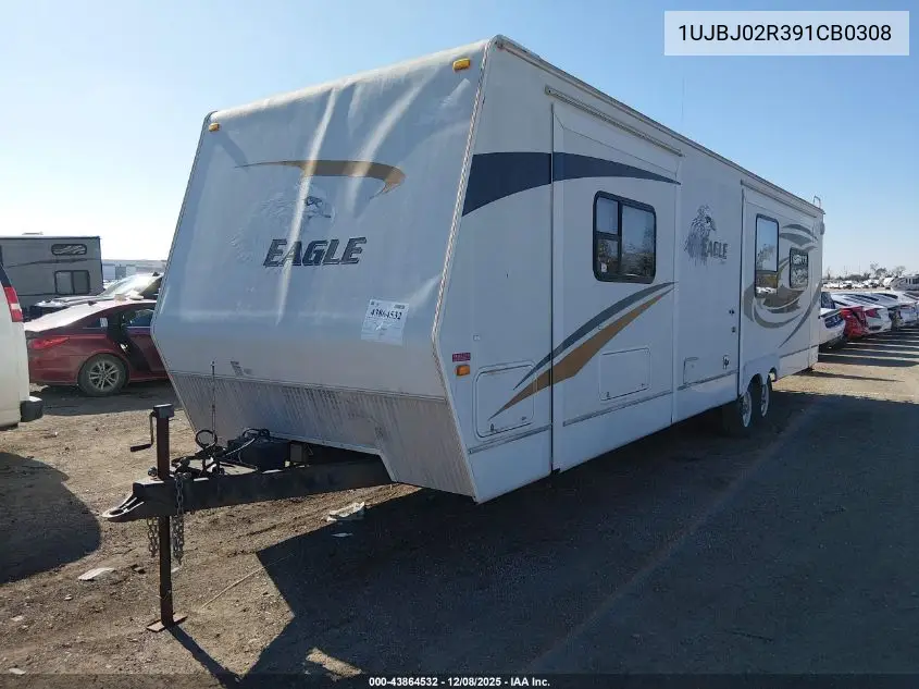 1UJBJ02R391CB0308 2009 Jayco Eagle