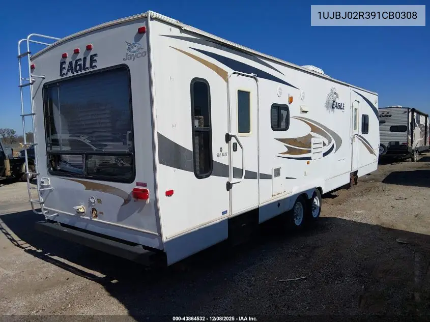 1UJBJ02R391CB0308 2009 Jayco Eagle