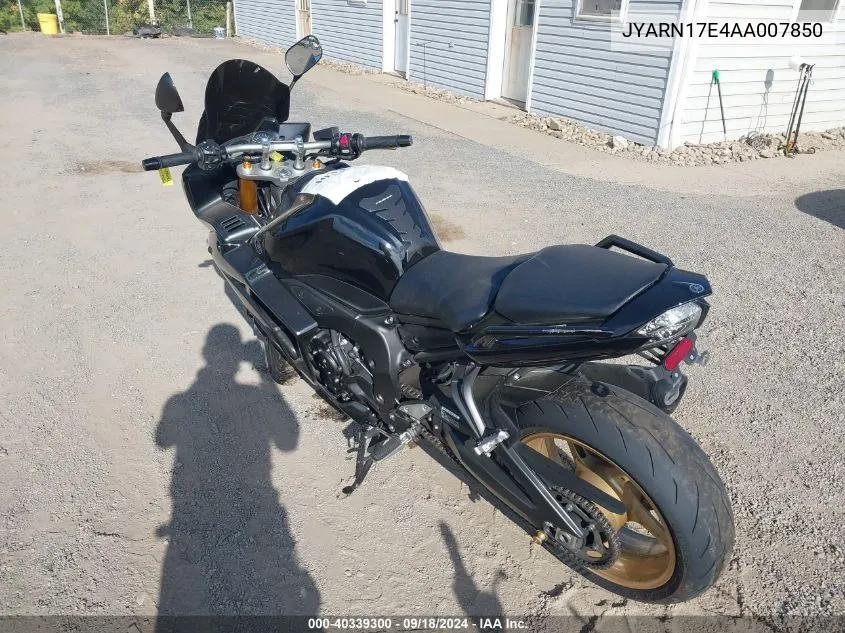 JYARN17E4AA007850 2010 Yamaha Fz1 S