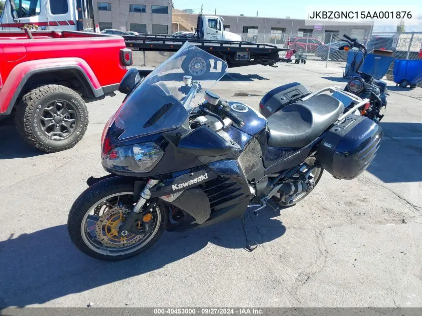 JKBZGNC15AA001876 2010 Kawasaki Zg1400 C