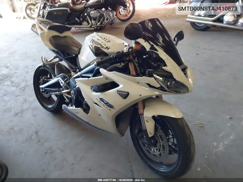 SMTD00NSTAJ410873 2010 Triumph Motorcycle Daytona 675