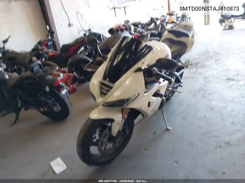 SMTD00NSTAJ410873 2010 Triumph Motorcycle Daytona 675
