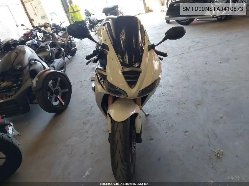 SMTD00NSTAJ410873 2010 Triumph Motorcycle Daytona 675